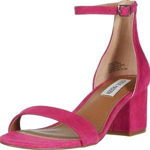 Steve Madden Irenee Block Heel Sandals Size 6.5 Pink
